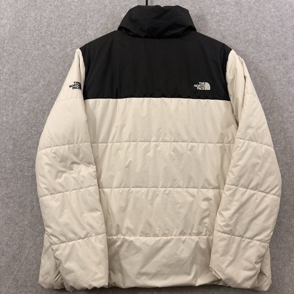 The North Face Jacket Women 2XL White Black Everyday Insulated Corvette Full Zip - Picture 10 of 10